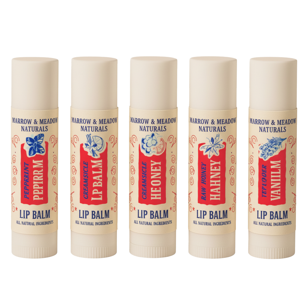 Tallow Lip Balm (5 Pack)
